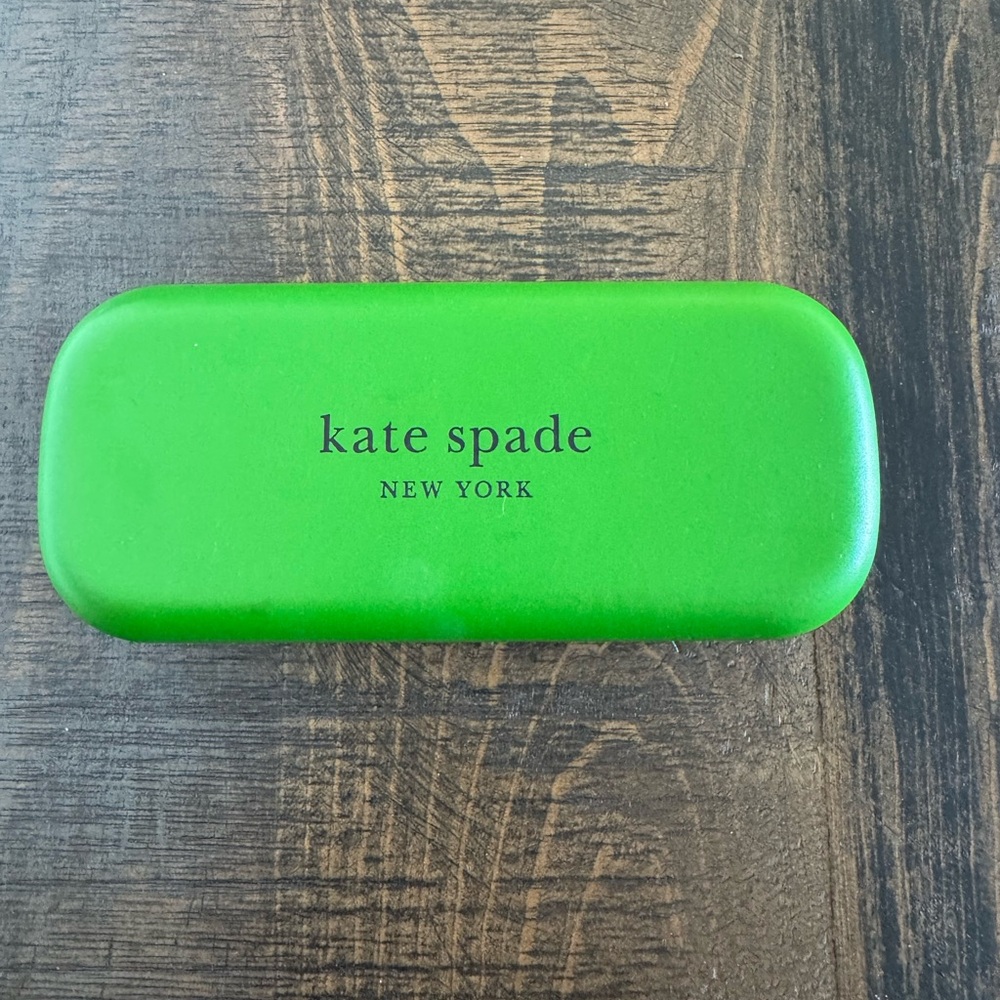 Kate Spade Vibrant Green Eyewear Case